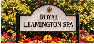 Royal Leamington Spa sign